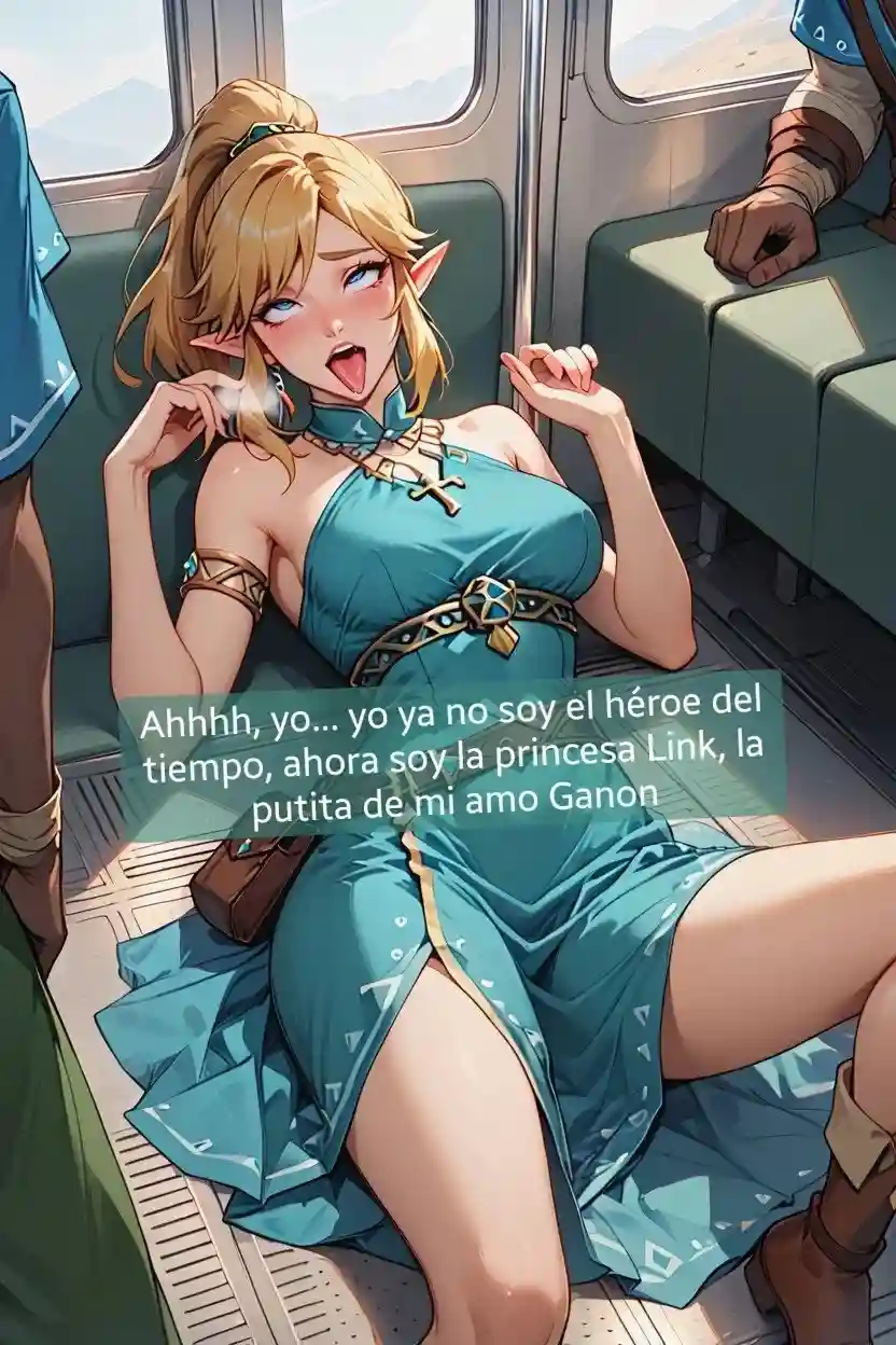 La princesa Link en el tren - 18