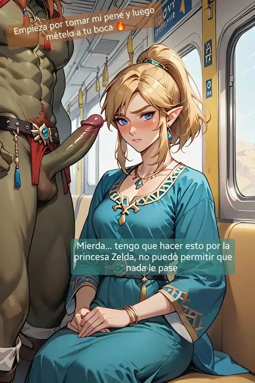 La princesa Link en el tren - 4