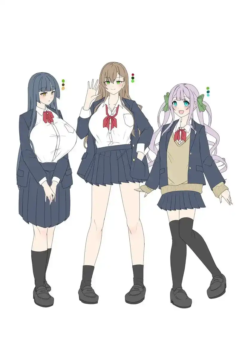 Enmusubi no Noryokusha no Tsuzuki Character Setteiga - 3