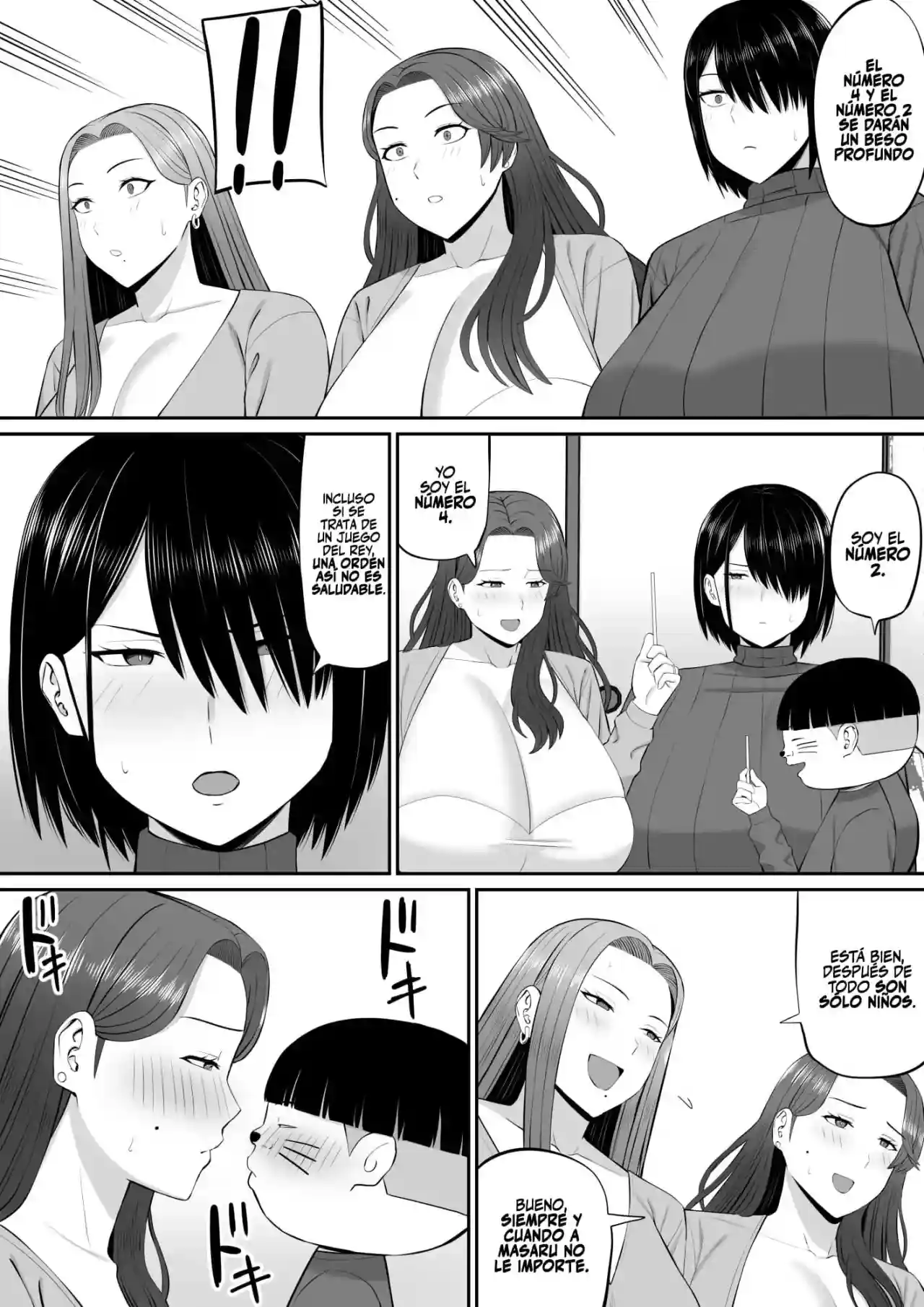 JUGANDO AL JUEGO DEL REY CON LAS MAMÁS MIENTRAS LES DAMOS ORDENES SEXUALES - 10