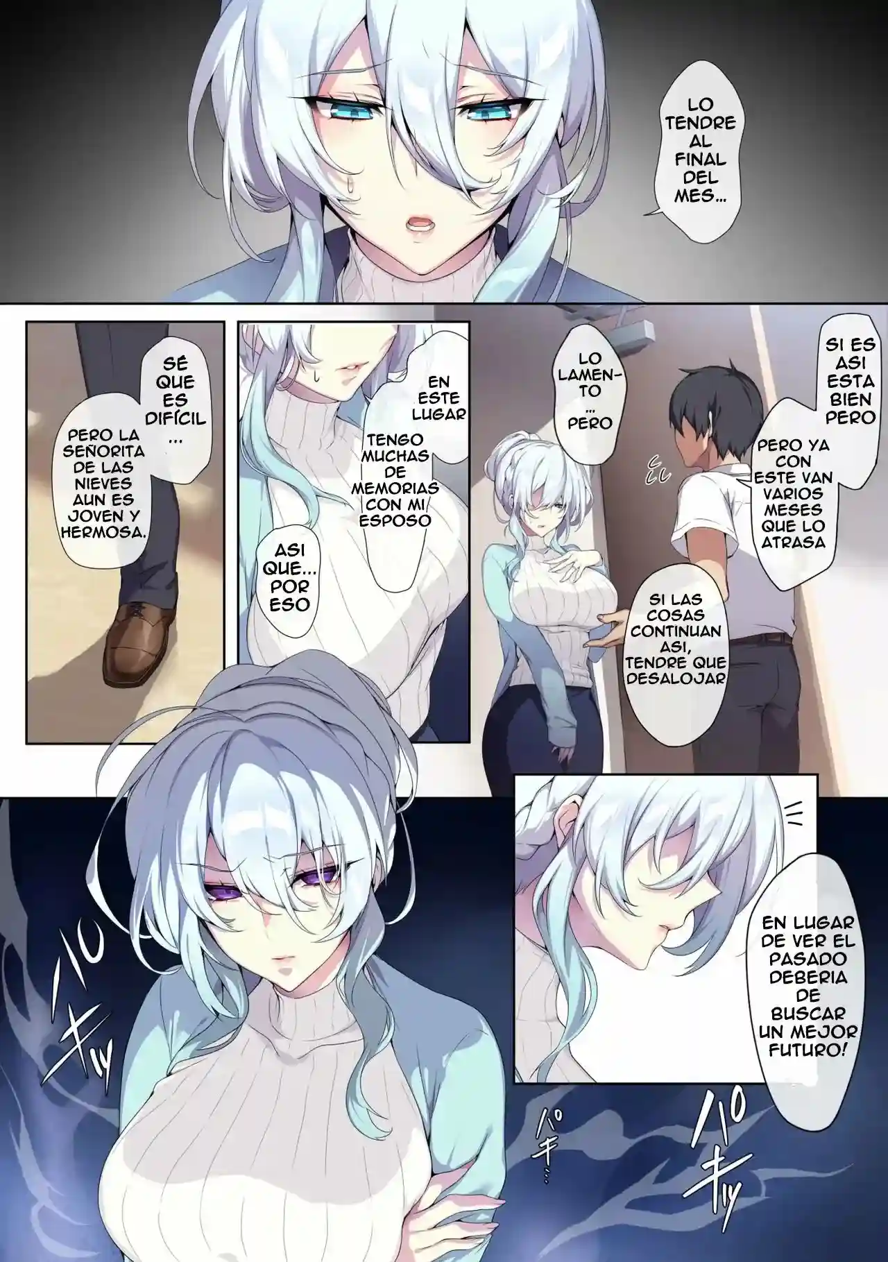 Hitozukiai ga Nigate na Miboujin no Yukionna-san to Noroi no Yubiwa 1 - 2 - 5