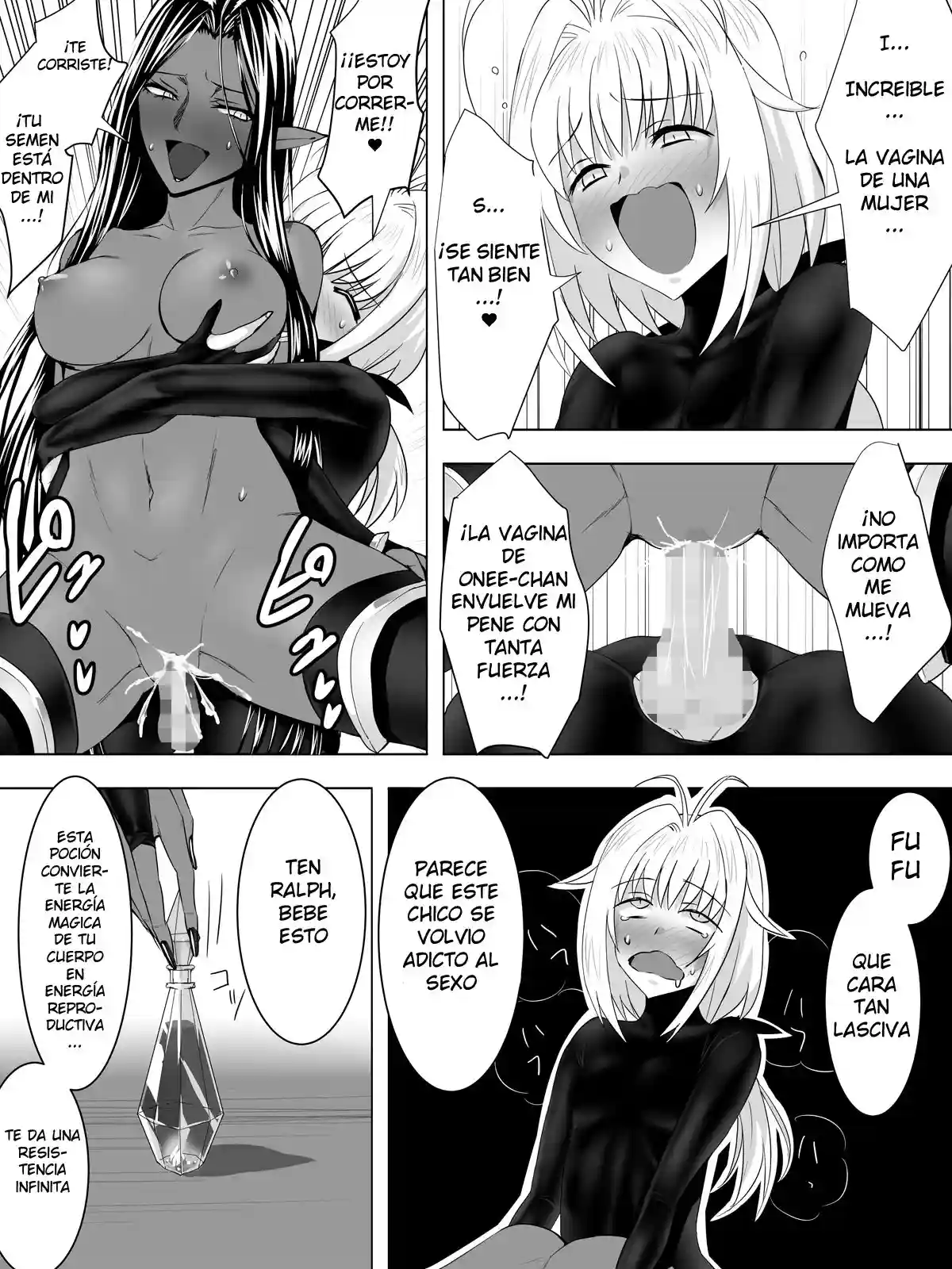 Minarai Mahoutsukai ga Hatsujouki no Dark Elf ni Mori de Souguu Shite Gyaku Rape Sarechau Ohanashi - 15