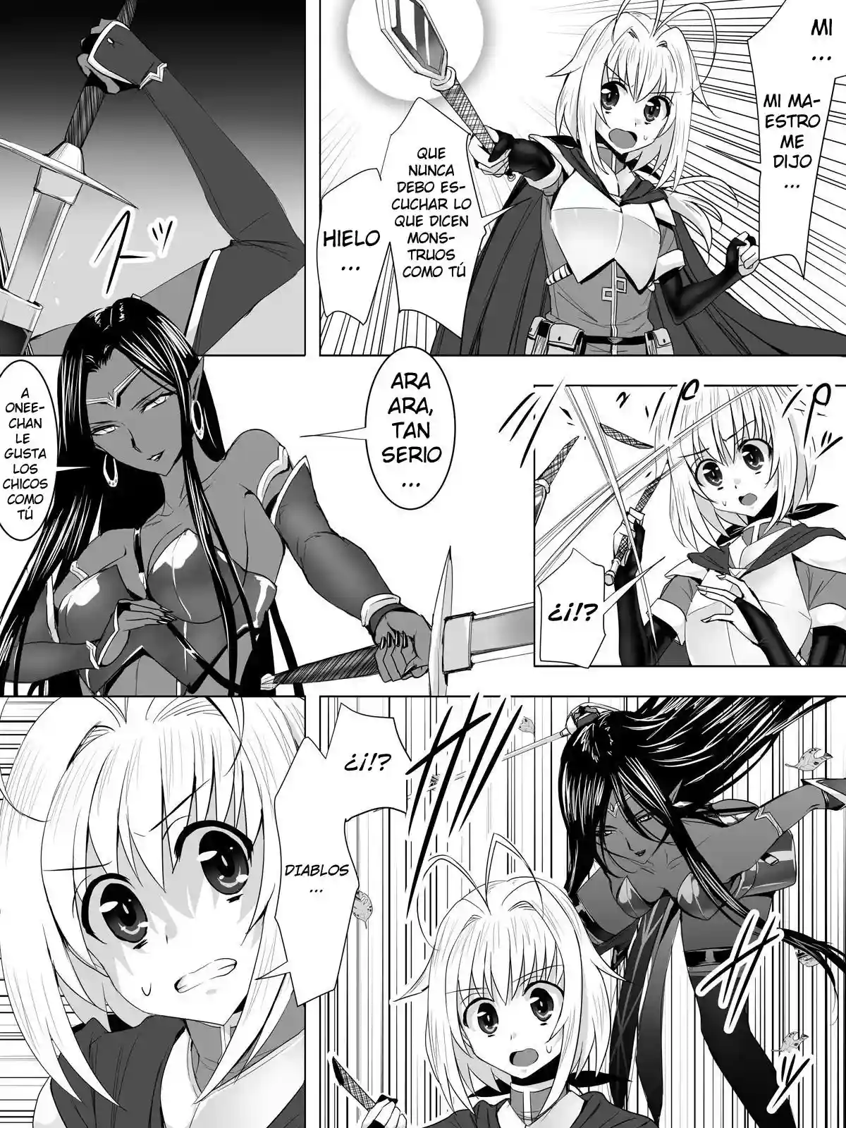 Minarai Mahoutsukai ga Hatsujouki no Dark Elf ni Mori de Souguu Shite Gyaku Rape Sarechau Ohanashi - 1