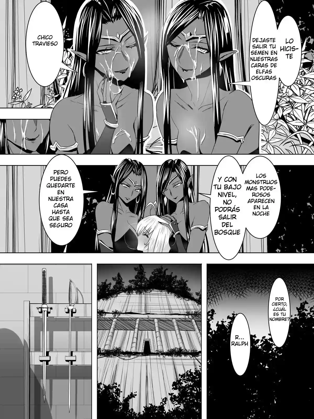 Minarai Mahoutsukai ga Hatsujouki no Dark Elf ni Mori de Souguu Shite Gyaku Rape Sarechau Ohanashi - 7