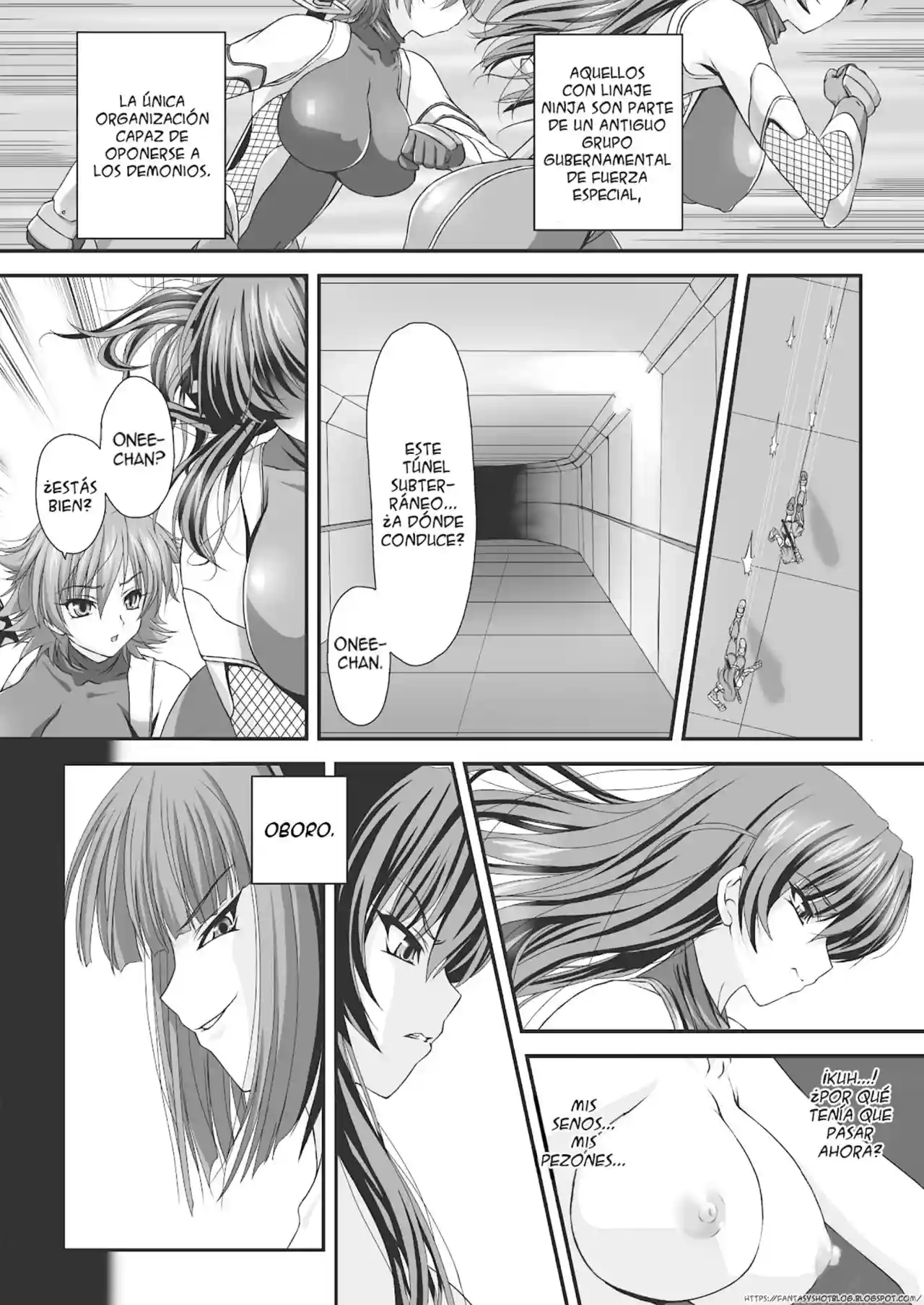 Taimanin Asagi Chigyaku no Ankoku Yuugi (CAP 1_UNC_SUB-ESP) - 7