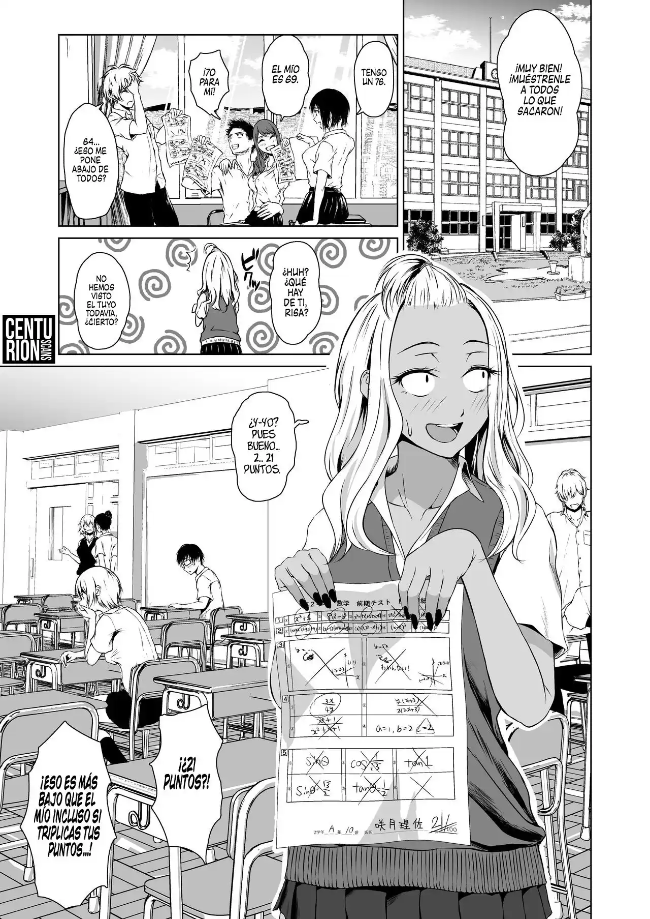 Relacion de una semana entre una Gyaru y un Introvertido - 1