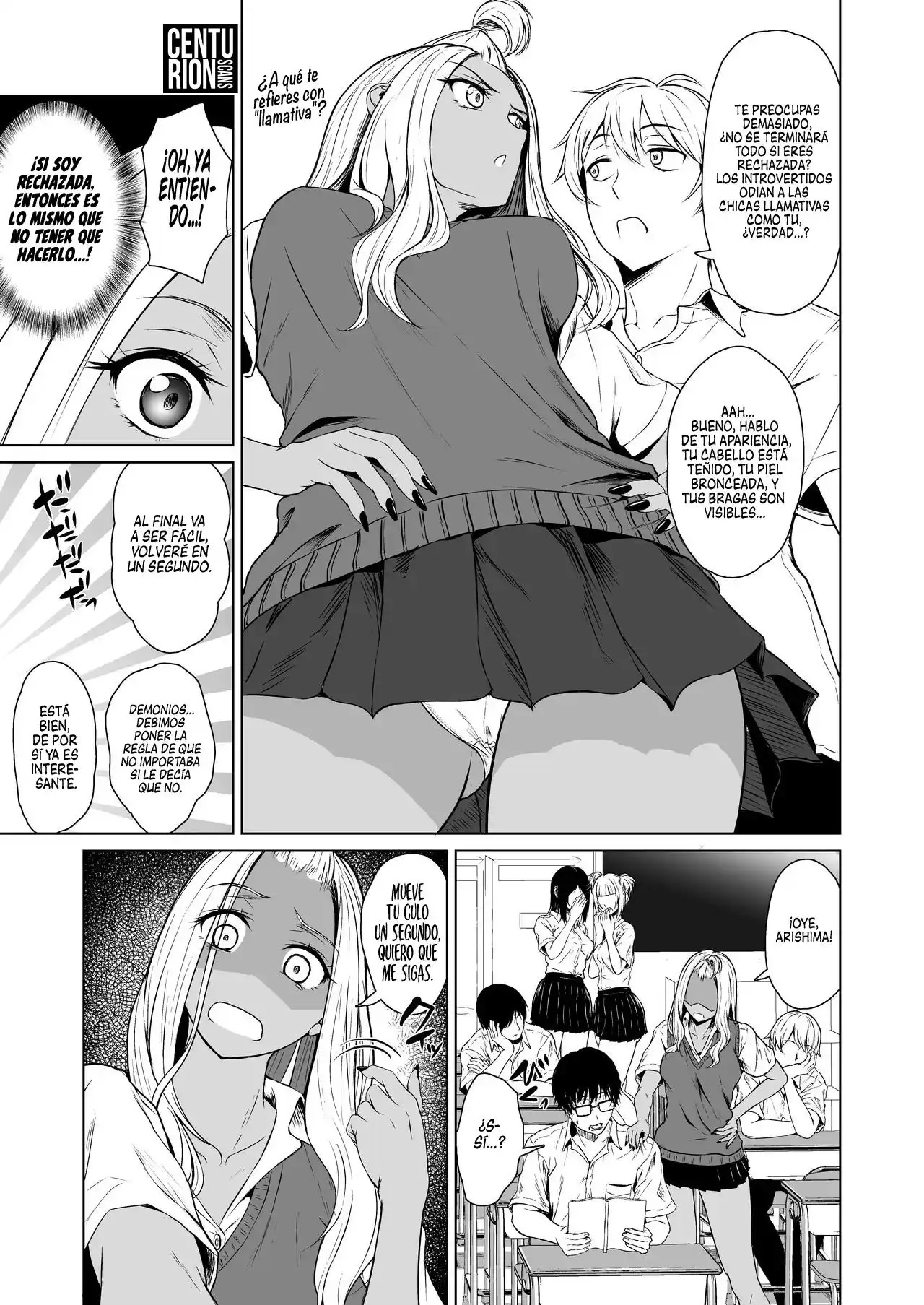 Relacion de una semana entre una Gyaru y un Introvertido - 5