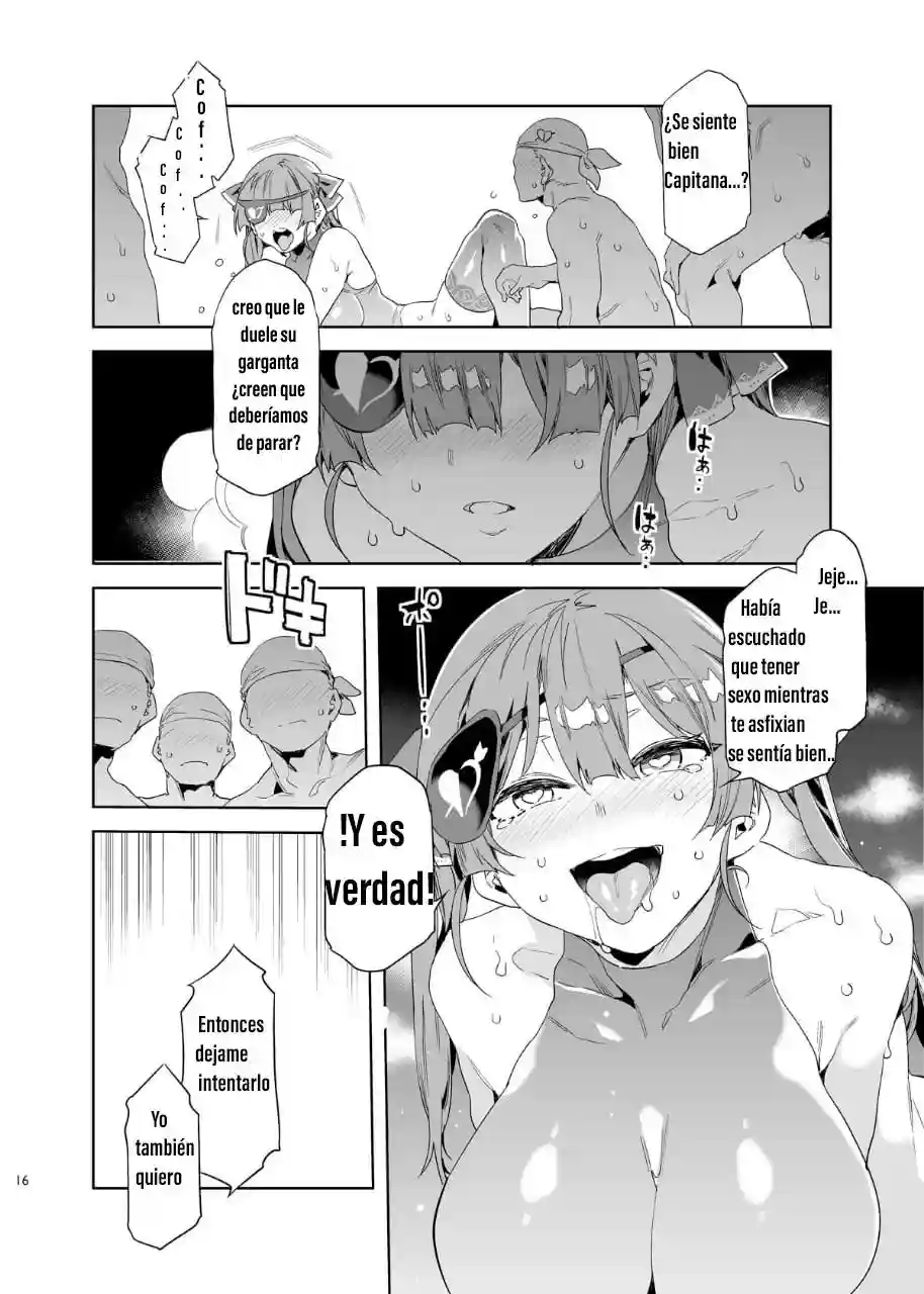 Marine Senchou wa Hi Goui no Ue de Wakarasaretai - 14