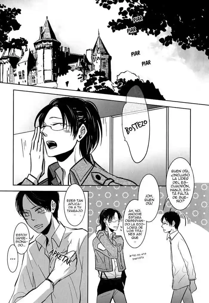 Doujinshi Shingeki no Kyojin-Himitsu no Chikashitsu Chapter-1 - 13