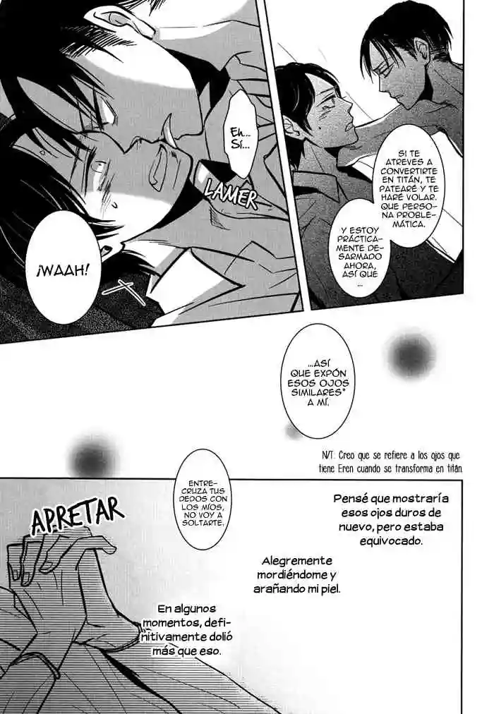 Doujinshi Shingeki no Kyojin-Himitsu no Chikashitsu Chapter-1 - 18