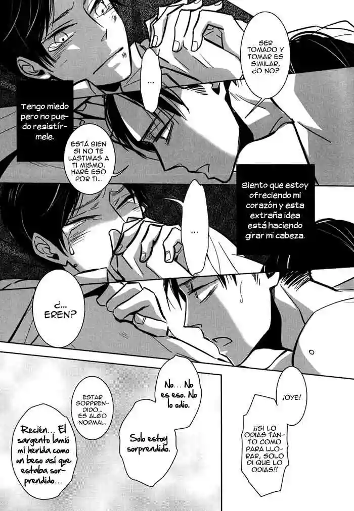 Doujinshi Shingeki no Kyojin-Himitsu no Chikashitsu Chapter-1 - 19
