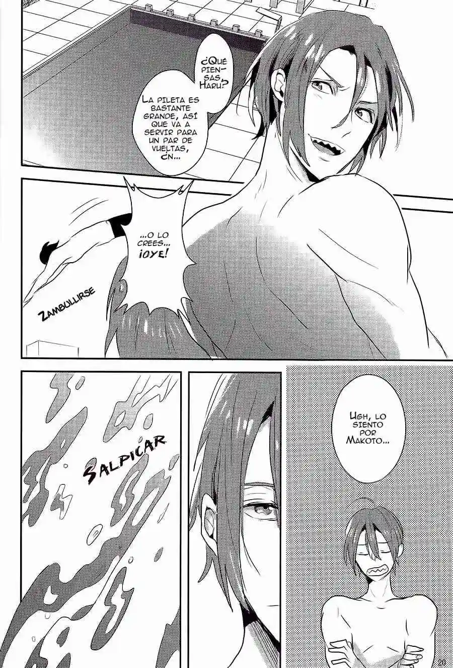 Doujinshi Free! Shark & Dolphins rendezvous Chapter-1 - 19