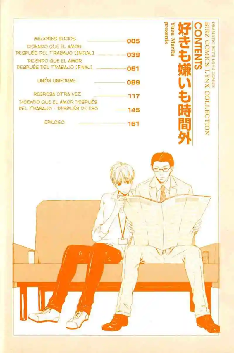Suki mo Kirai mo Jikangai- El amor y el odio trabajan a tiempo completo. Chapter-1 - 5
