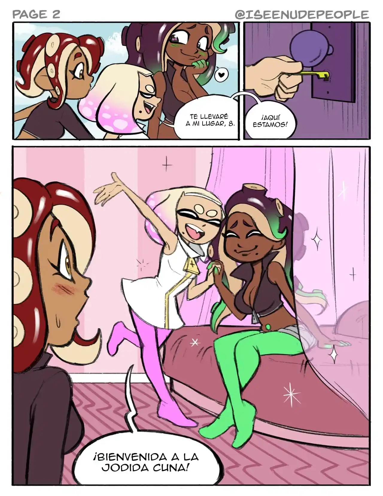 A Date with 8 – Splatoon Hentai - 0