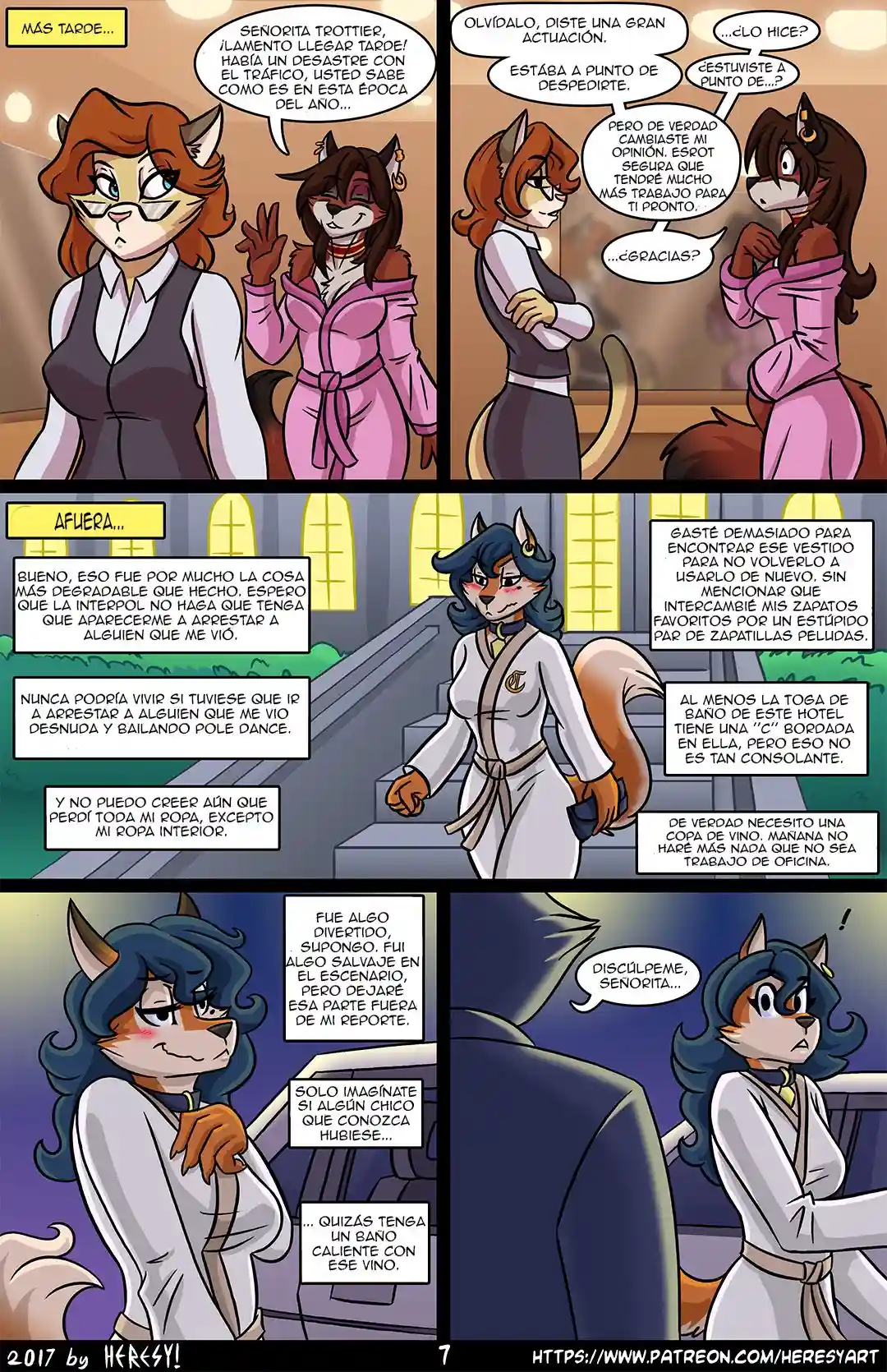 Carmelita Fox in Strip Search – HeresyArt - 6