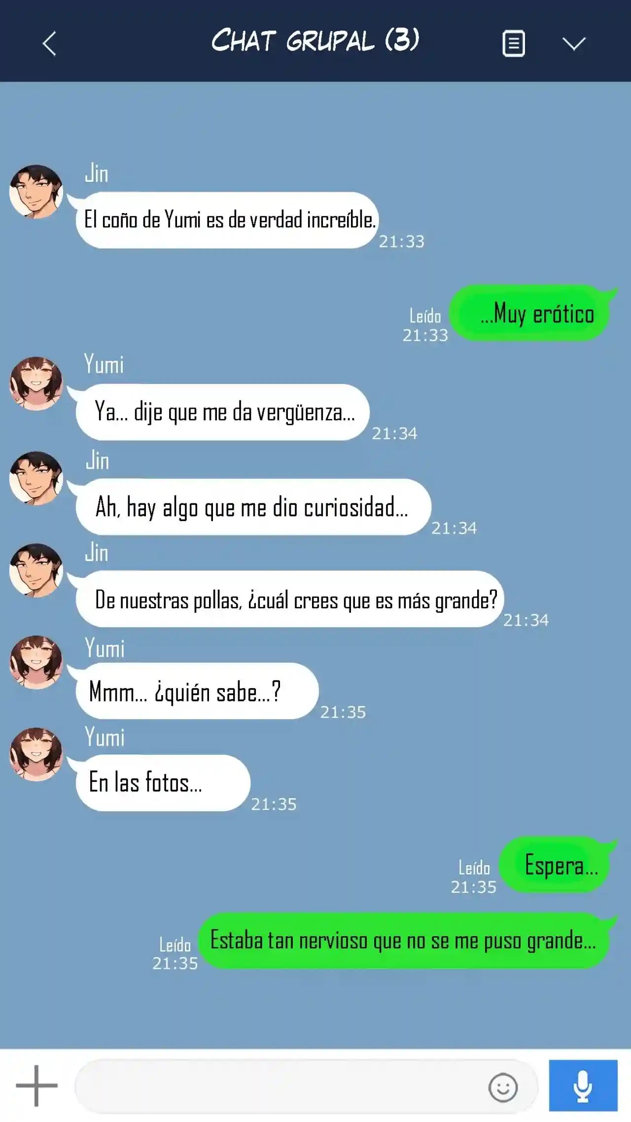 La chica amable me hes arrebatada poco a poco - 50