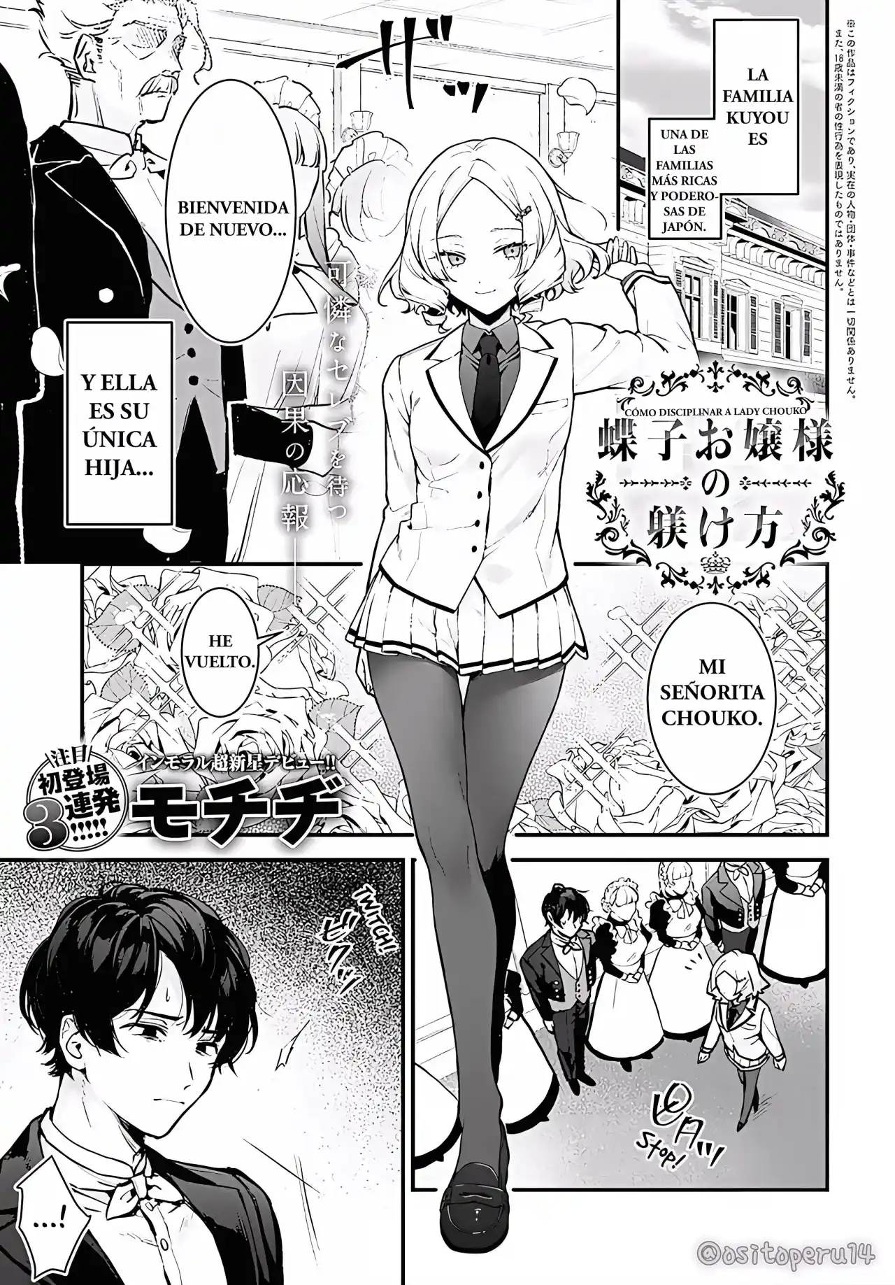 como disciplinar a lady chouko