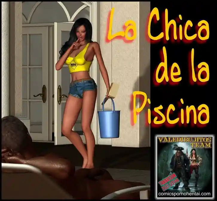La chica de la piscina