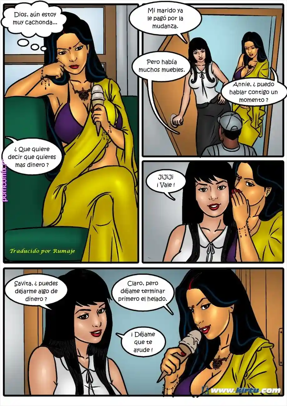Savita Bhabhi 44 Nuevos Vecinos - 8