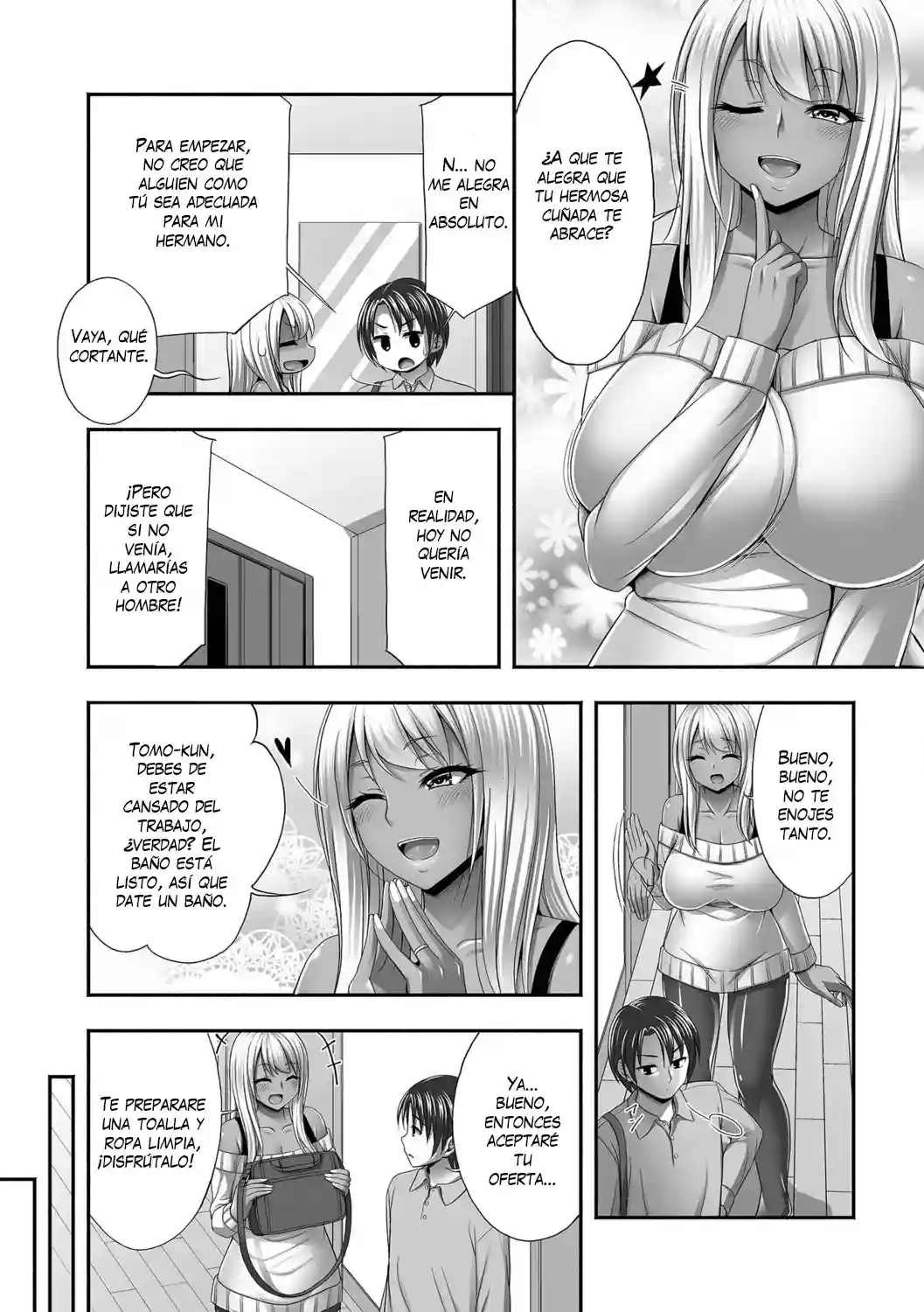 mi cunada es una zorra gyaru - 0