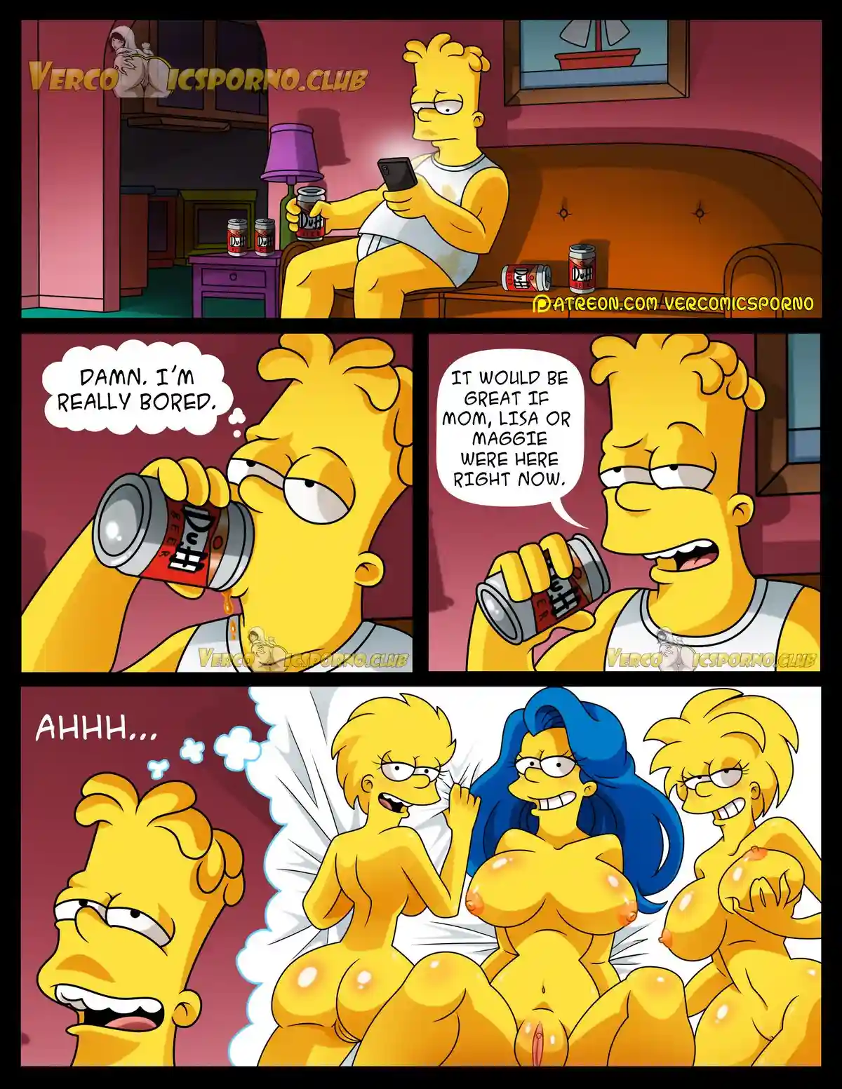 (English) Los Simpsons: No Hay Sexo Sin “EX” (Original VCP) - 0