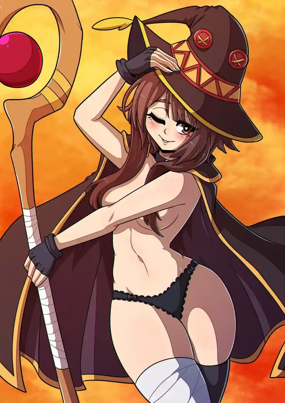 [Kinkymation] – Konosubass Megumin Quest - 1