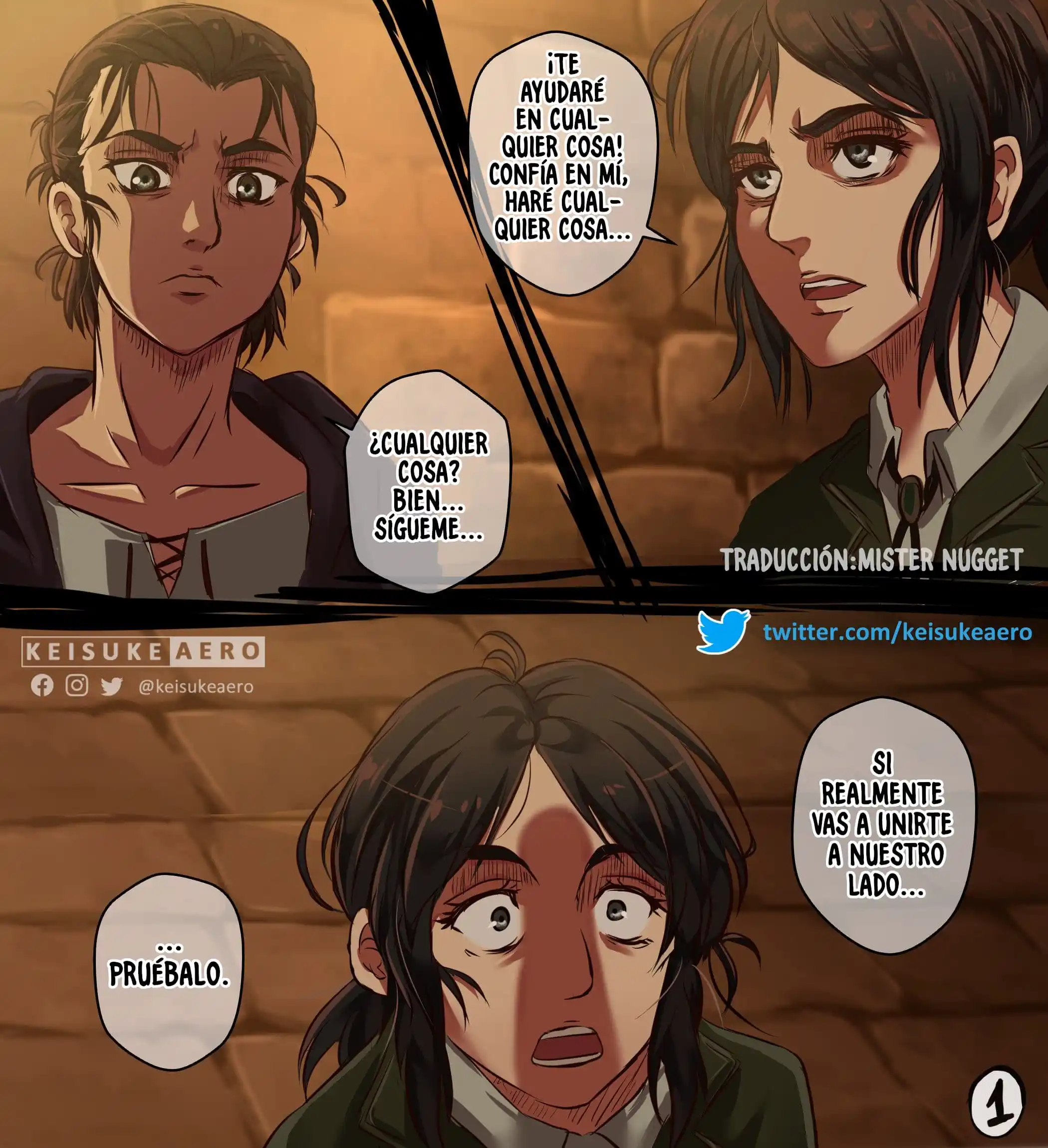 [Keisuke Aero] Eren x Pieck