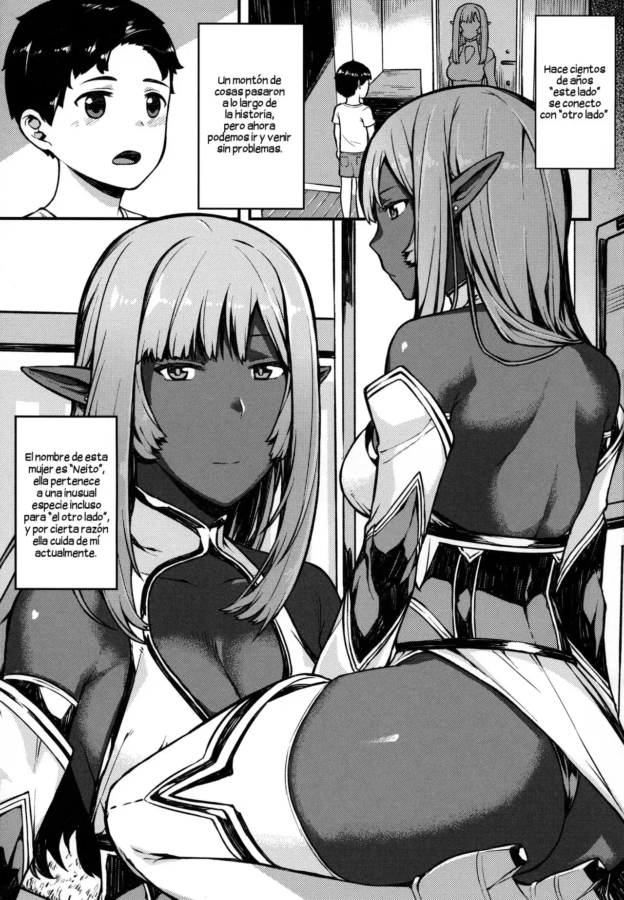(COMITIA122) [Piruporo (Highlow)] Isekai Series - La elfa Oscura Neito [Spanish] [DeltaM] - 0