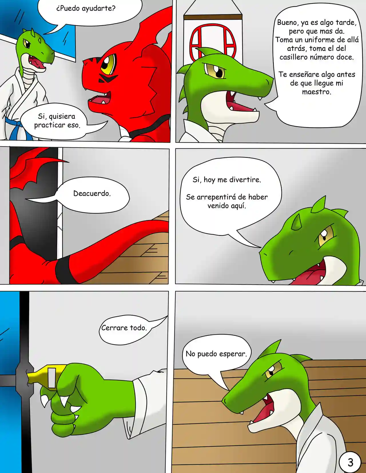 Guilmon Practica Karate - 2