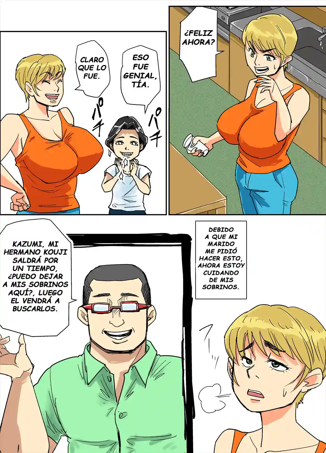 Kazumi to gitei sono musuko-tachi - 4