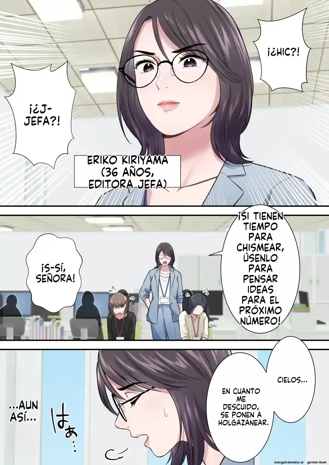 Oshare Na BariCare Henshuuchou Ga Gehin Na Oji San Ni Netorareru Made - 2