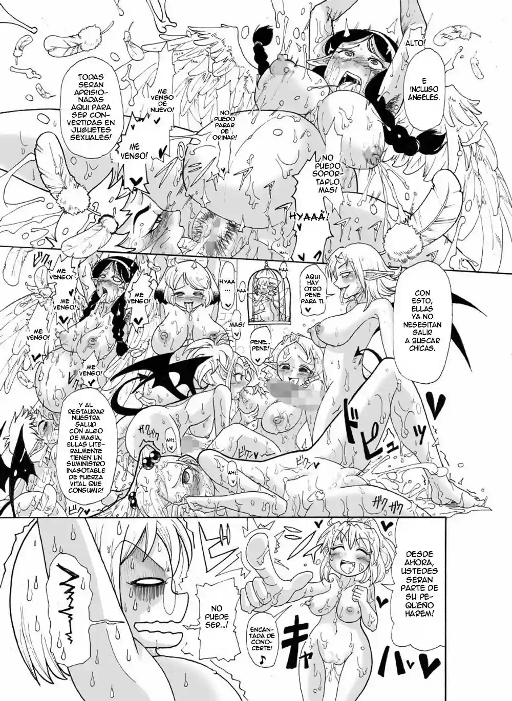 Orgy in captivity!! House of Succubus - 8