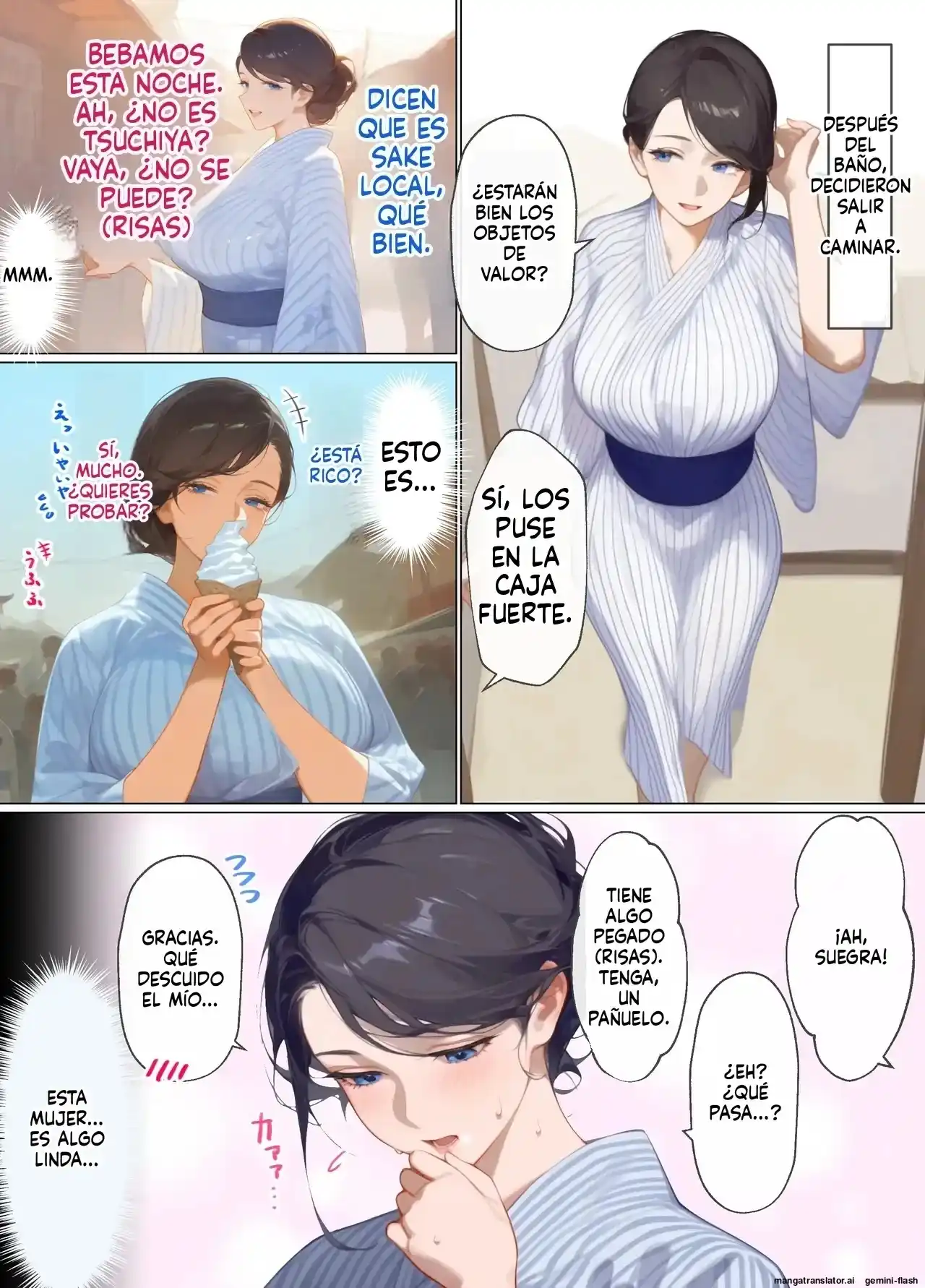 Kofuu bijin na gibo to onsen ni ittara asamade chuu dashi honki sekkusu shite shimatta hanashi - 5