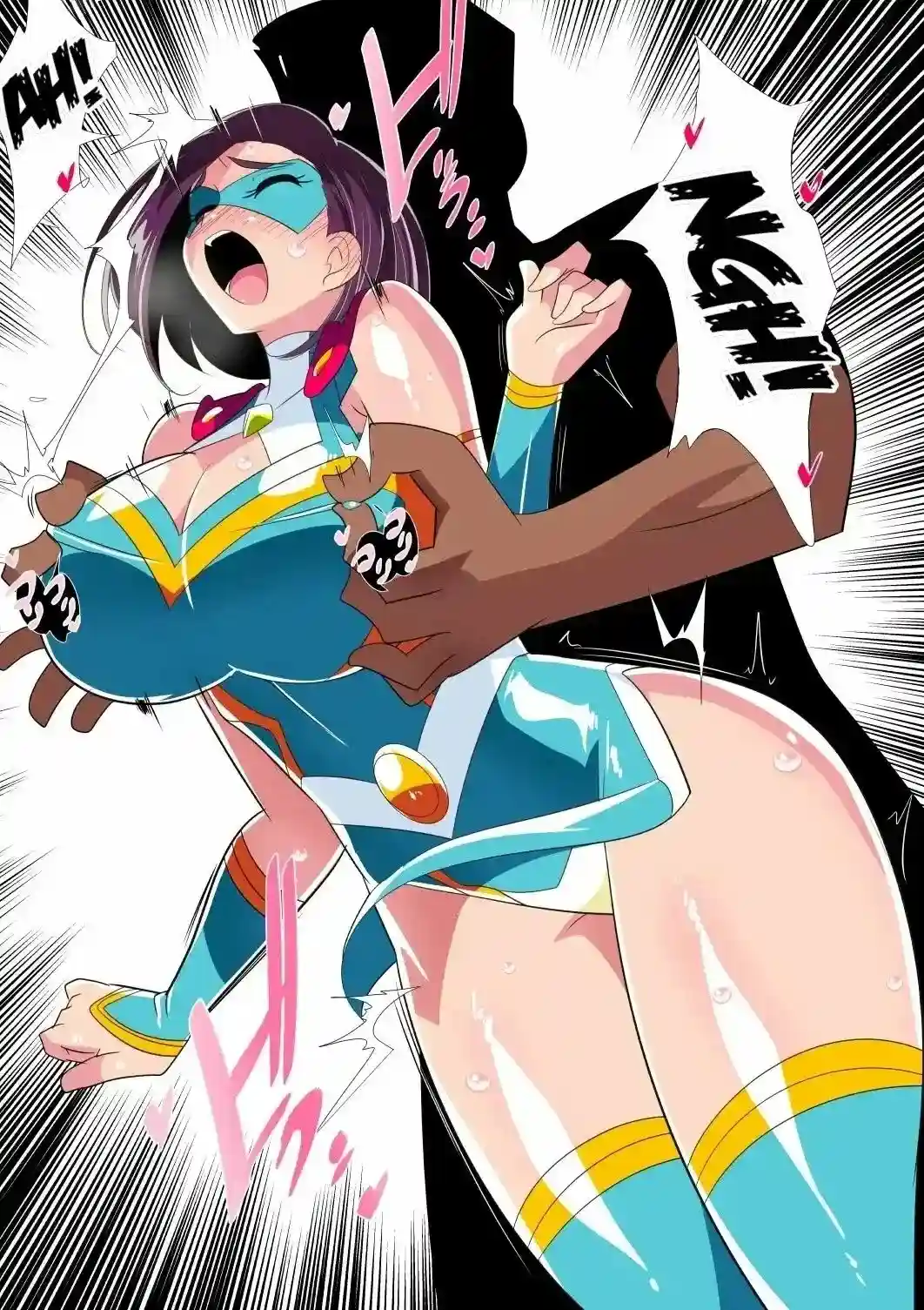 Hitozuma Choujin Mighty Madam! VS Saiin Yarichin Kaijin Zenpen - 14