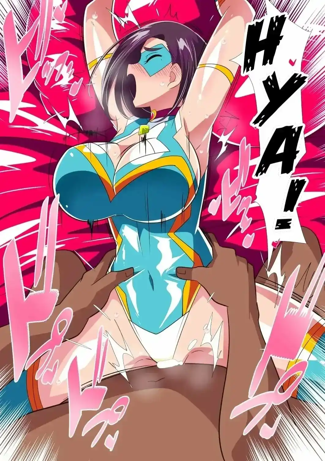 Hitozuma Choujin Mighty Madam! VS Saiin Yarichin Kaijin Zenpen - 34