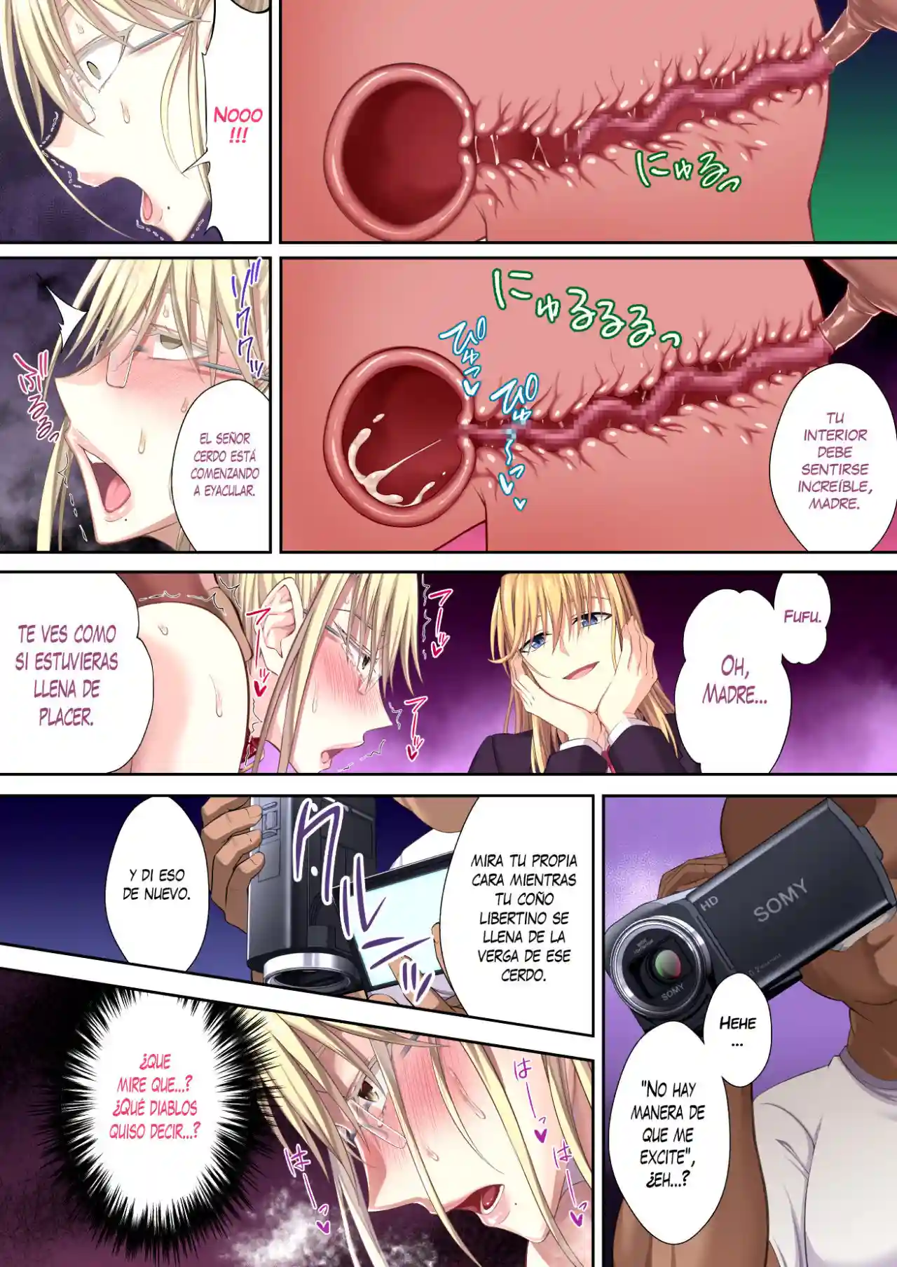 Kinpatsu Bakunyuu no Russia Hitoduma Gakuenchou Koudou Maria ga Ochirumade - 39