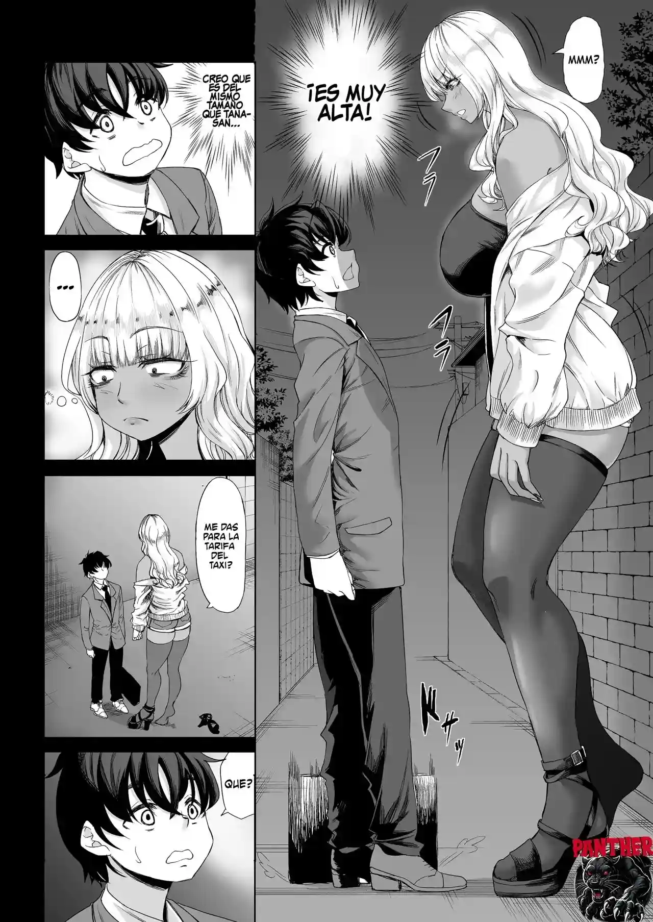 Atrapado en las redes de una chica que mide 211 cm (1 - 3) - 108