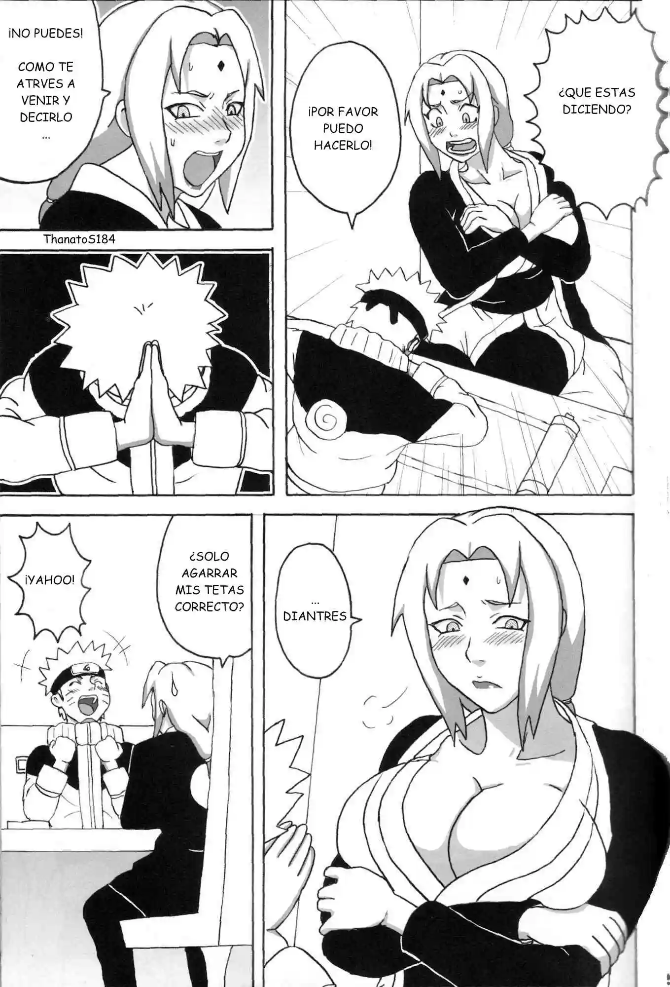 Tsunade Grandes Pechos Ninja Chapter-1 - 4