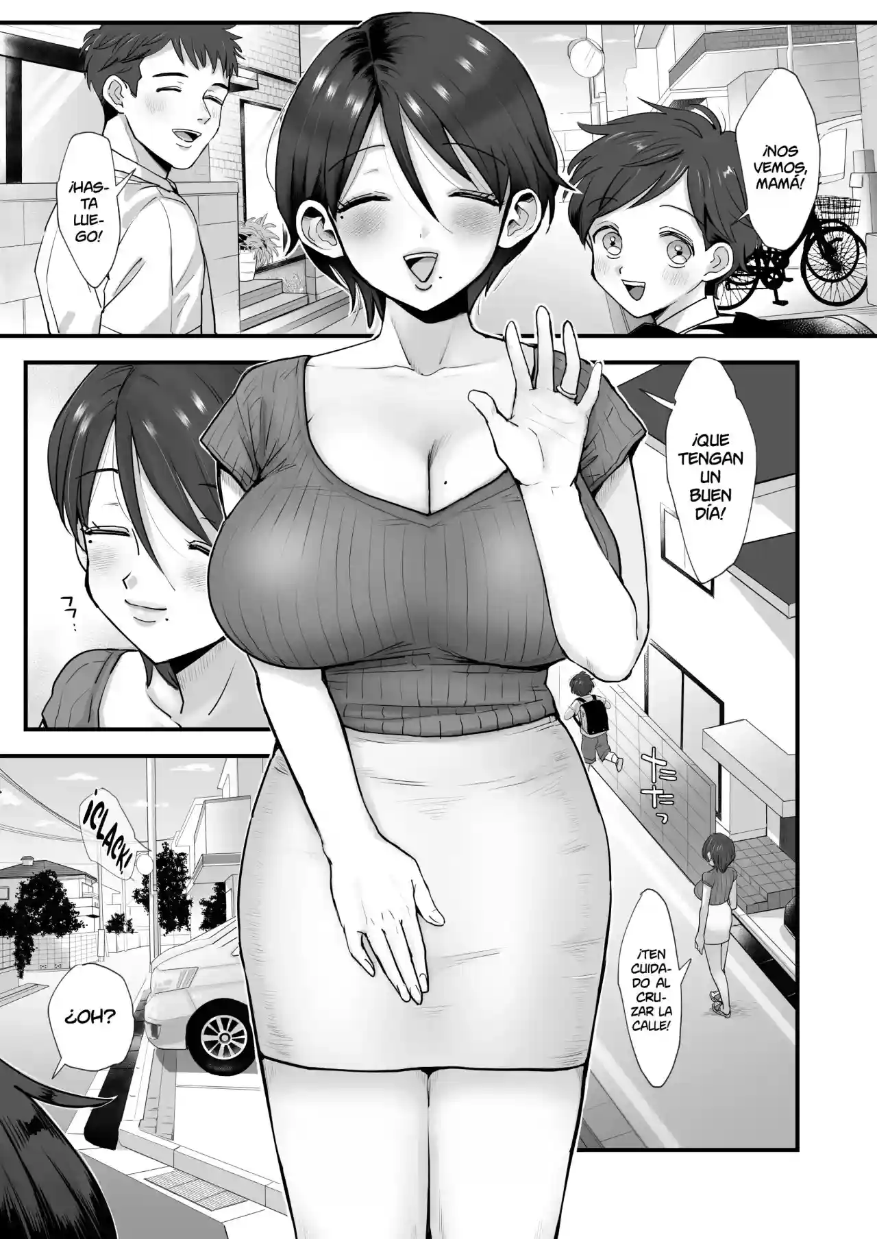 Hosome Ottori Kyonyuu Mama 1 Y 2 - 1