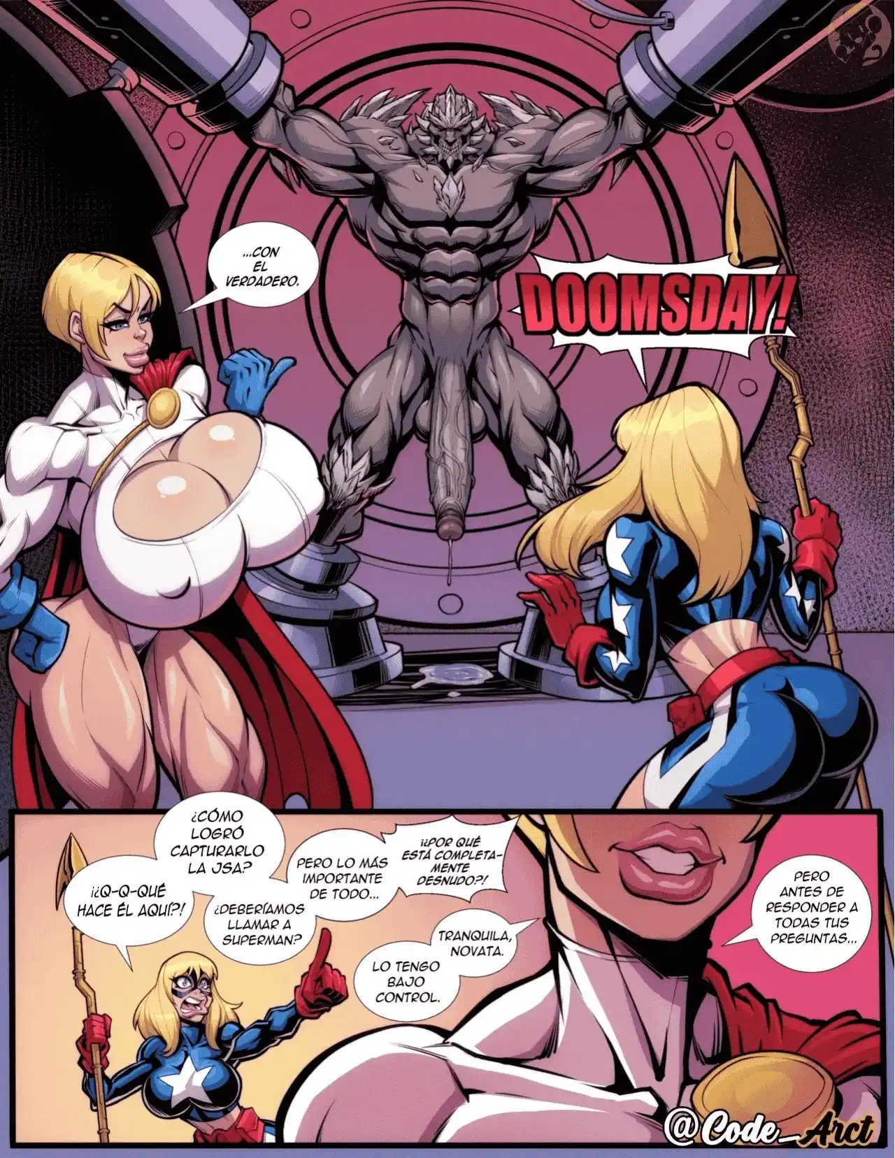 POWER GIRL GRACIAS A DIOS ES DOOMSDAY - 2