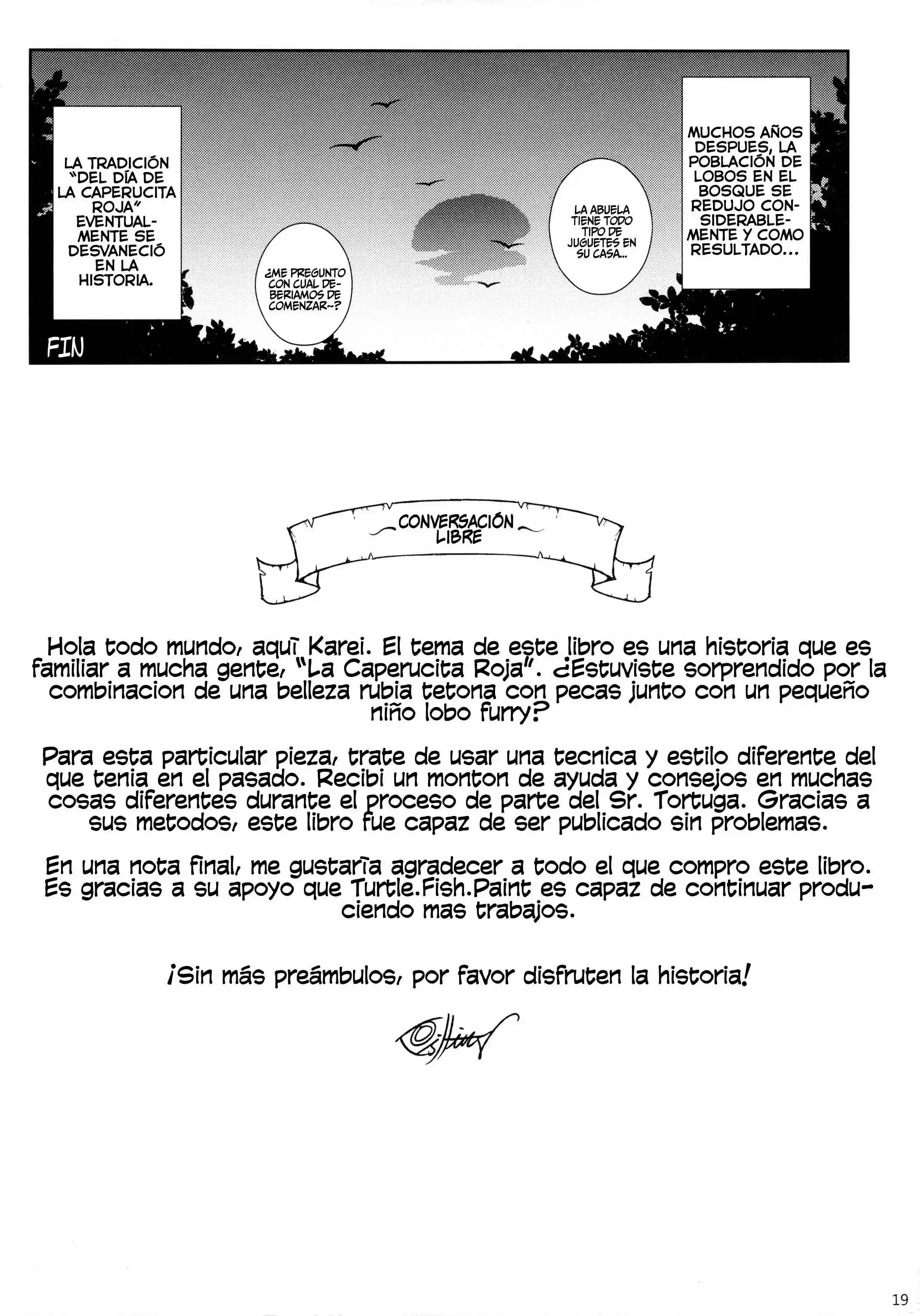 La Gran Caperucita Roja Y El Pequeño Lobo Chapter-1 - 16