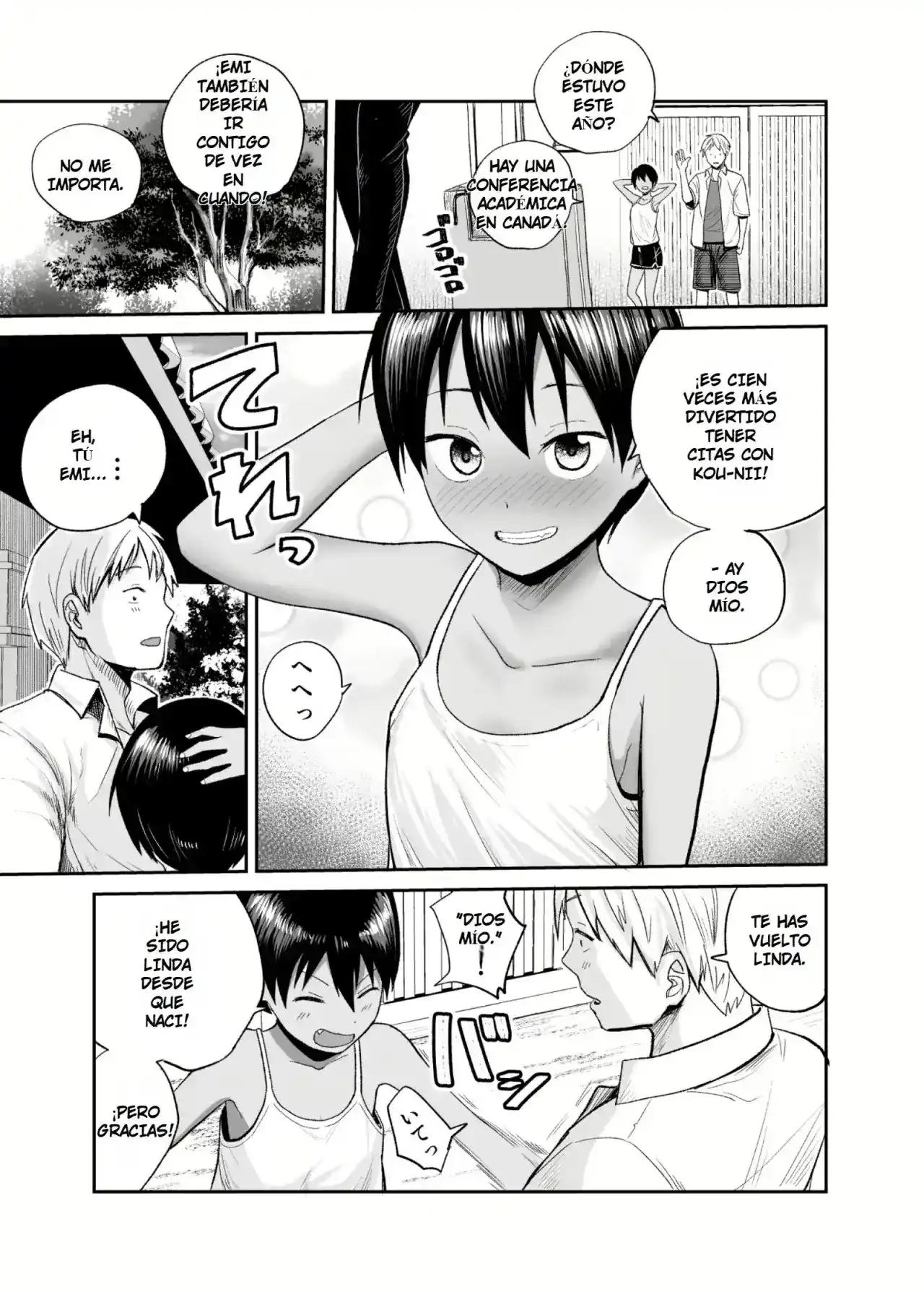 Natsu no Shizuku Kasshoku no Itoko to 1 Shuukan Summer Drops Una Semana Con la Prima Morena - 3