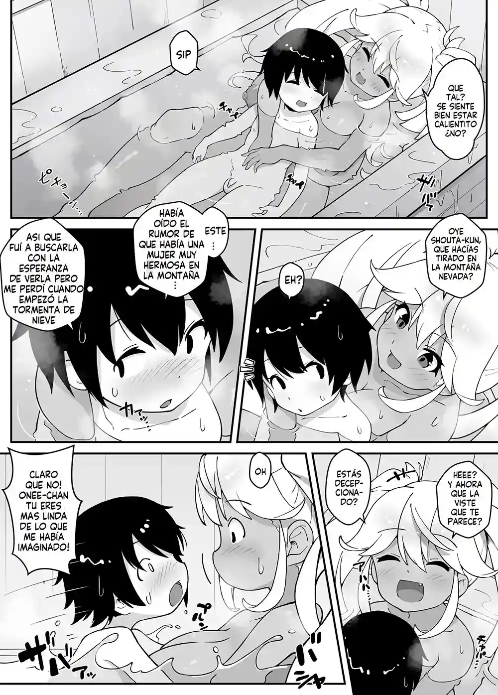 Una chica de las nieves que ama el oneshota y su historia con un shota - 17