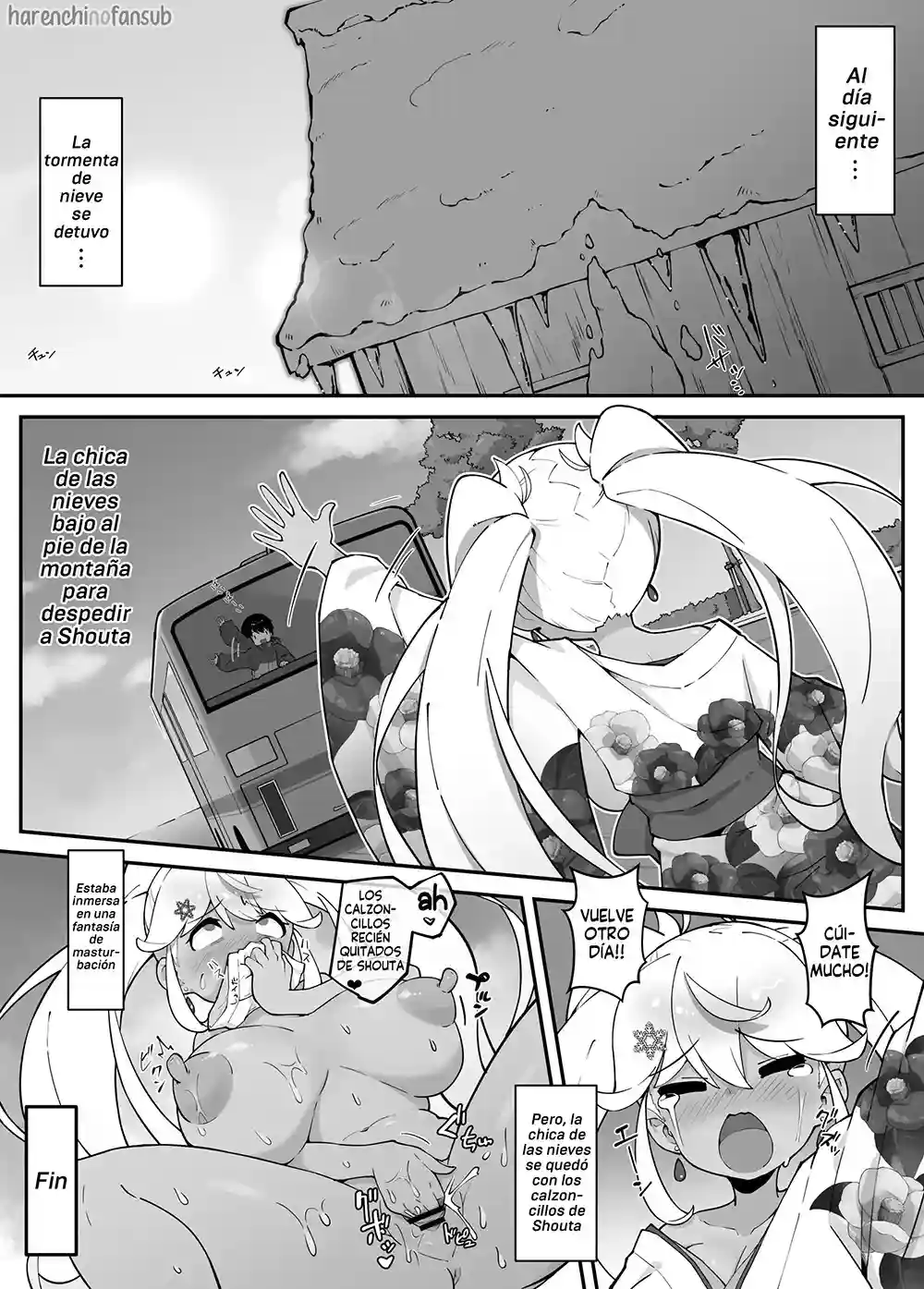 Una chica de las nieves que ama el oneshota y su historia con un shota - 28