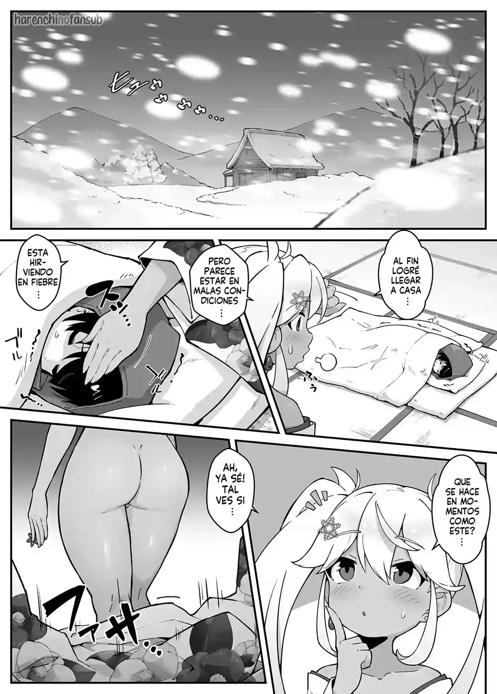 Una chica de las nieves que ama el oneshota y su historia con un shota - 3
