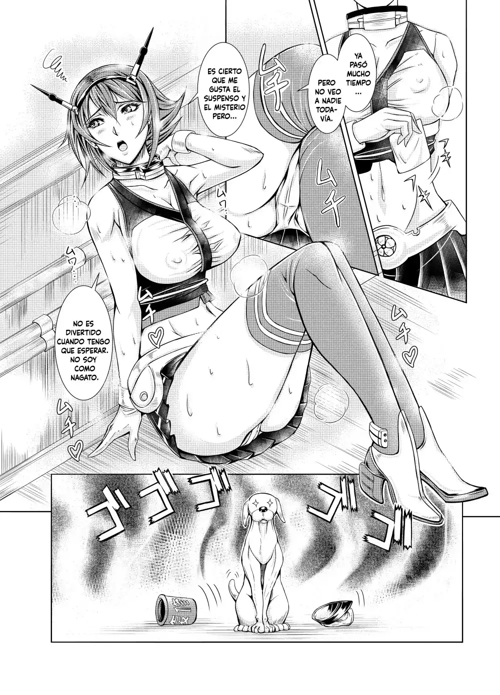 Mutsu es conquistada por un perro - 13