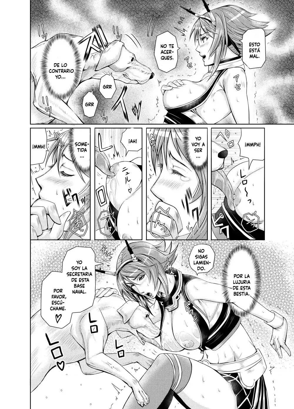 Mutsu es conquistada por un perro - 18