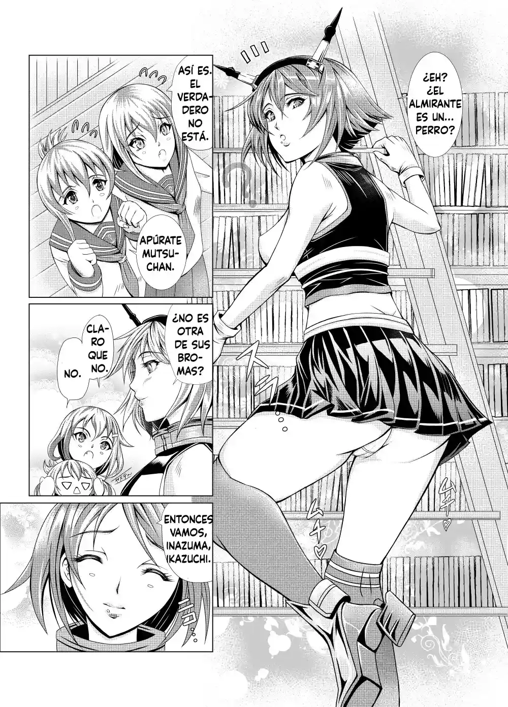 Mutsu es conquistada por un perro - 1