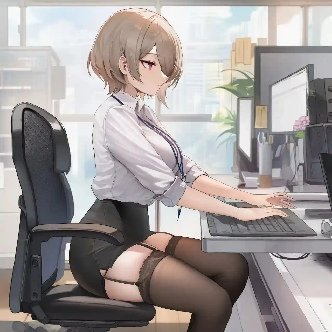 Office Lady Rita 6 - 0