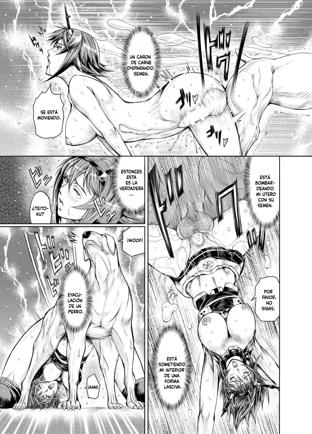 Mutsu es conquistada por un perro - 33
